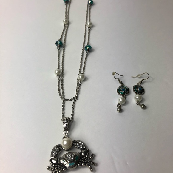 Handmade Crab/Cancer Lariat - Picture 2 of 6